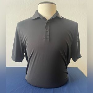 J. Lindeberg - Large Reg/American Fit, Black, White Accents